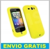 FUNDA SILICONA PARA HTC G8 WILDFIRE AMARILLA